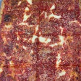 Sicilian Cheese Pizza Slice