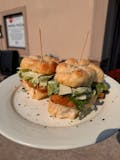 Chicken Caeser Garlic Knots