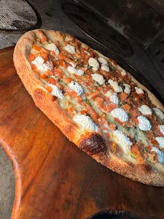 Tomato Bruschetta Pizza