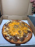 Philly Cheesesteak Cauliflower Pizza