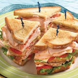 Ham & Cheese Club Sandwich