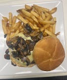 Mushroom Swiss Burger