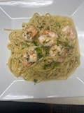 Shrimp Scampi with Linguini