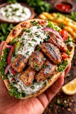 Chicken Kebab Sandwich