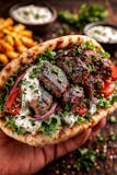 Beef Kebab Sandwich