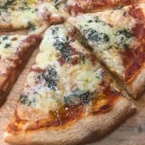 Vegan Thin Crust Margherita Pizza