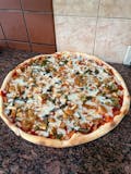 Chicken jalapeño Napolitano Pizza