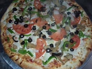Healthy Vegetarian Pizza