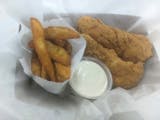 #1 Two Piece White Chicken & Wedges Combo