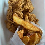 #5 Two Chicken Tender(s) & Wedges Combo