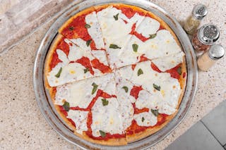 Round Margherita Whole Wheat Pizza