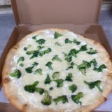 Broccoli, Garlic & Cheese Pizza