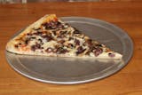 Mushrooms & Black Olives Pizza Slice