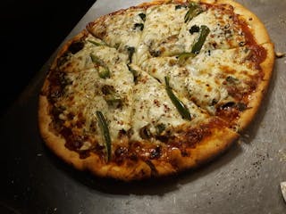 Thin Crust Pizza with Two Toppings