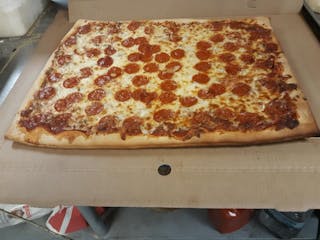 Thin Crust Pizza with One Topping