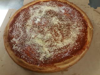 Stuffed Pan Pizza with One Topping