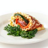 Roasted Vegetable Lasagna Roll-Up
