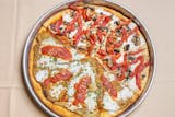Eggplant with Fresh Mozzarella Pizza