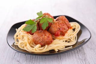 Spaghetti & Large Meatball