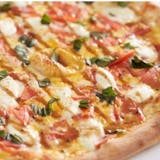 Tomato Caprese Thin Crust Pizza