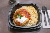 Spaghetti with Chicken Parm