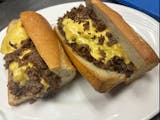 Cheese Steak Sub with Onions