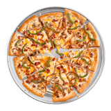 Zesty Veggie Pizza with Ranch Sauce