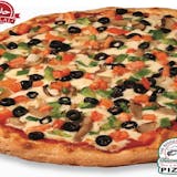 Round Veggie Pizza
