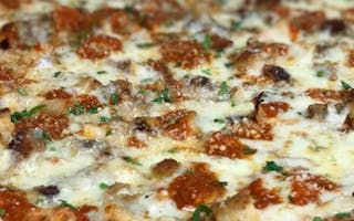 Crispy Chicken Parm Pizza