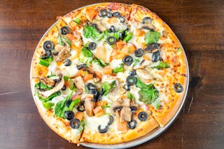 13) Garden Veggie Pizza