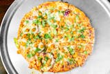 19) Flavoursome Chicken Tikka Pizza