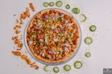 19) Flavoursome Chicken Tikka Pizza