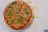 7) Hot Spicy Corn Pizza