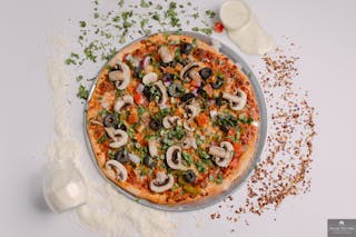 13) Garden Veggie Pizza