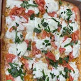 Mozzarella Caprese Thick Square Pizza