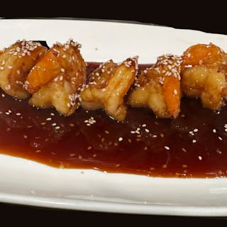 Honey Garlic Shrimp Appetizer