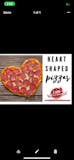 Large Cheese Heart ❤️ Pizza