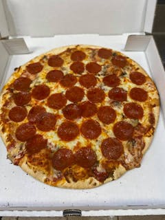 One Topping Thin Crust Pizza