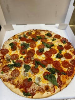 Two Toppings Thin Crust Pizza