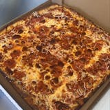 Sicilian Style Pepperoni Pizza