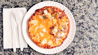 Double Cheese Bacon Burger Pizza