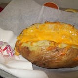 Stuffed Cheese Potatoes & One Topping