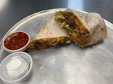 Meat & Bean Dry Burrito