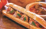 Meatball Parmesan Sandwich