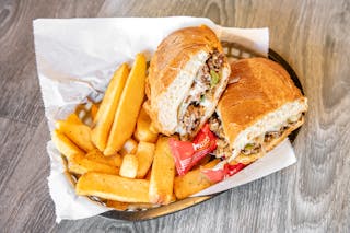 Philly Steak Deluxe Sandwich