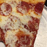 One Pizza Slice with Two Topping & Fountain Small Soda Pick Up Lunch