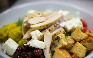 Chicken Greek Salad