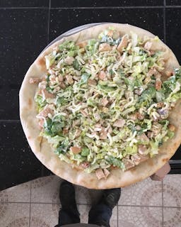 24. Chicken Caesar Salad Pizza