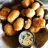 Clock Shadow Beer-Battered Cheese Curds