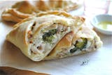 White Greek Calzone